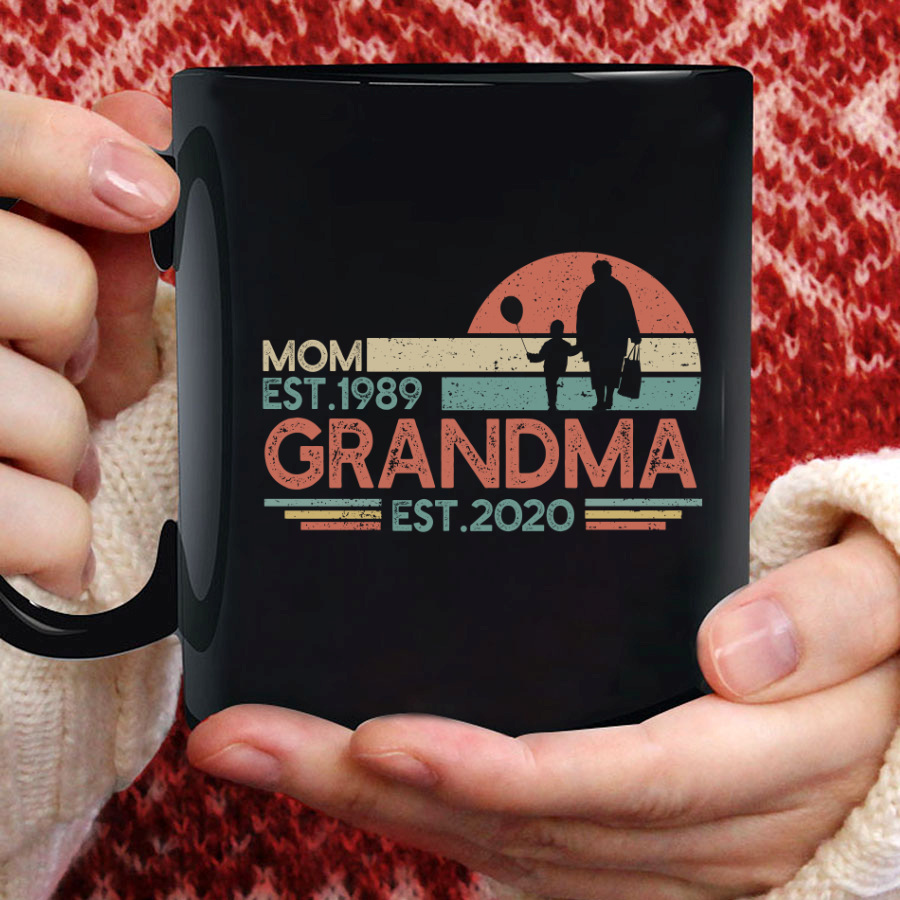 Mom Grandma Vintage Retro Rosie Mug