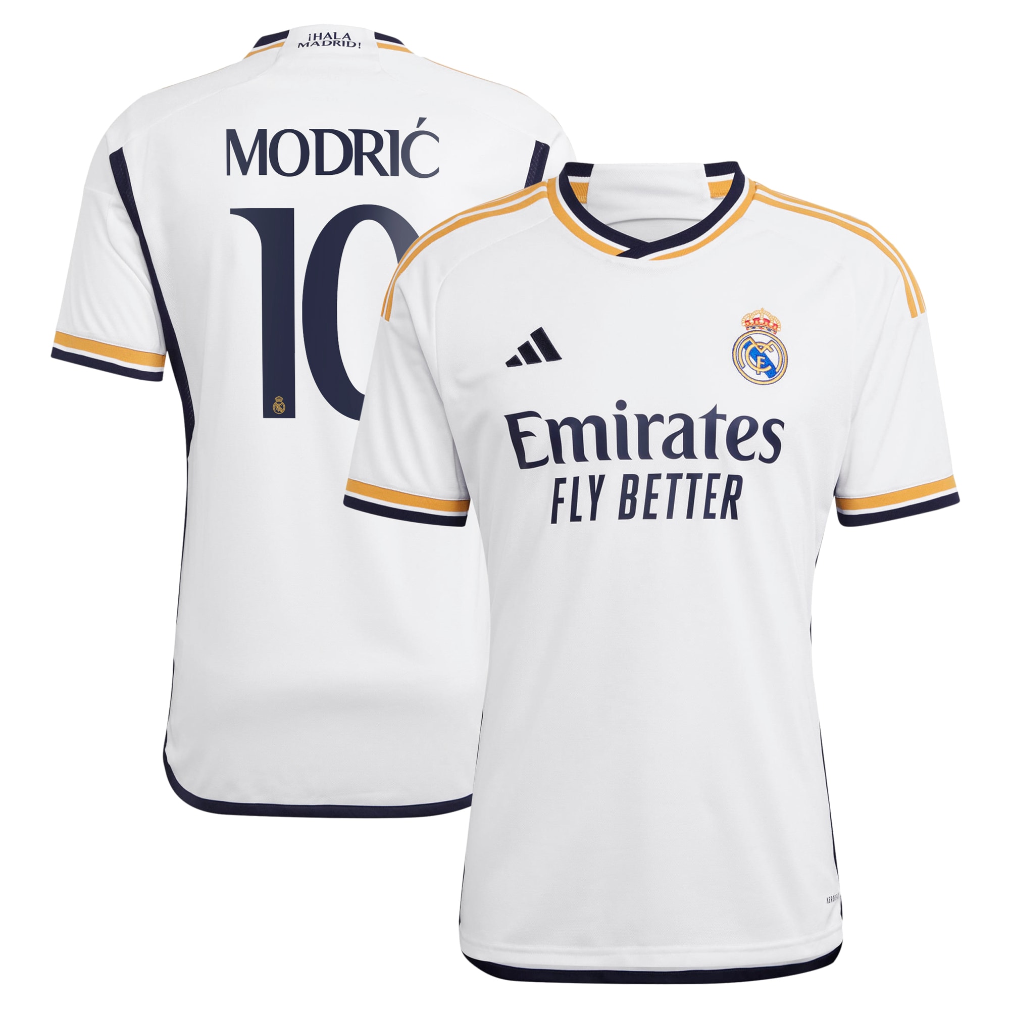 Luka Modric Real Madrid 2023/24 Home Replica Jersey – White