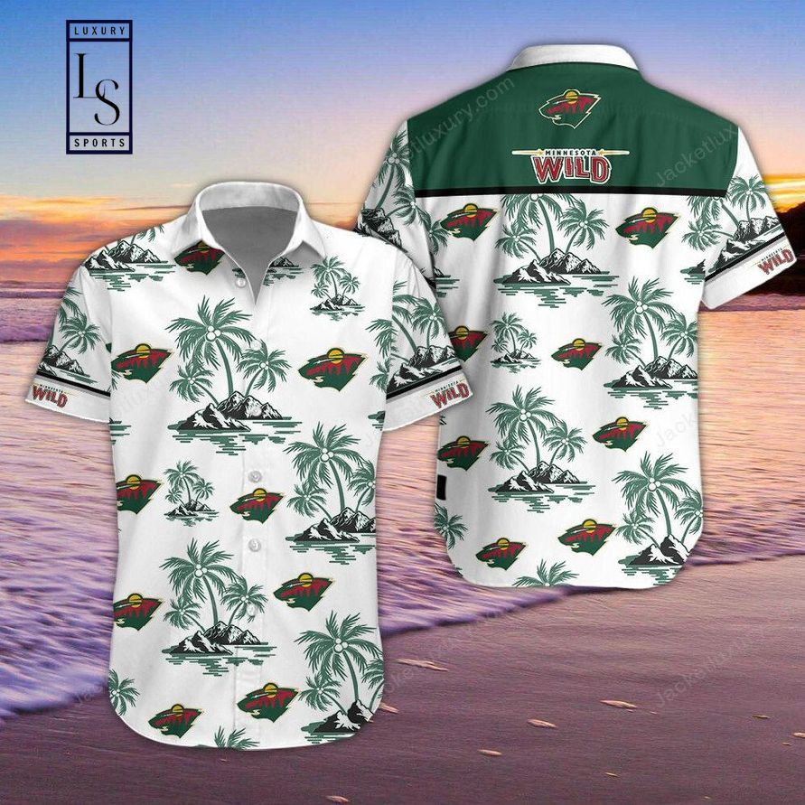 Minnesota Wild Hawaiian Includes Shirt