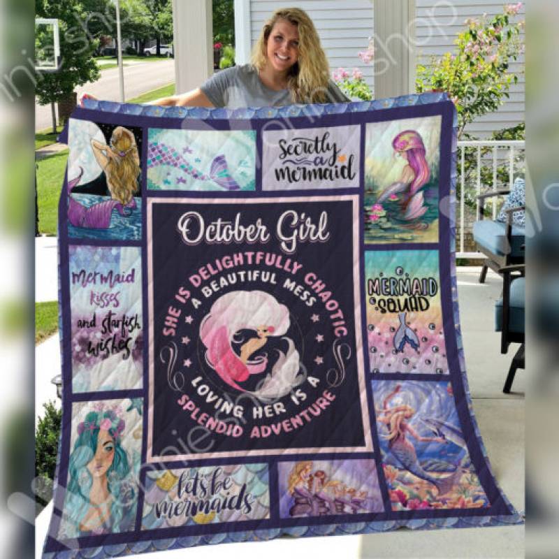 October Mermaid Blanket SEP2403 90O41