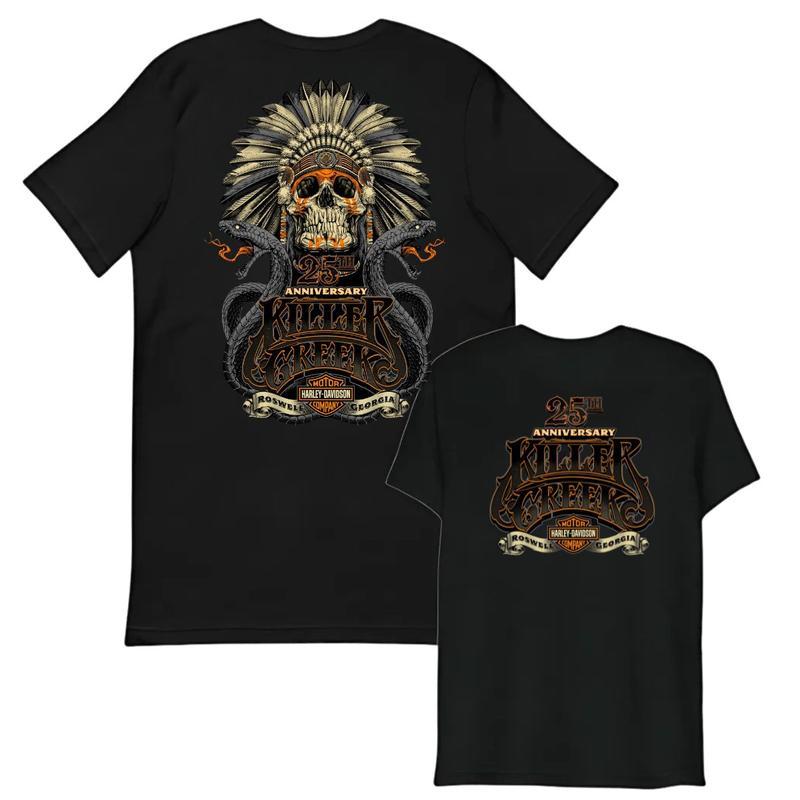 6 Style Harley-Davidson Vintage Rider Shirt Retro Motorcycle Graphic Tee for Rave Outfits, Summer Outfits, Rodeo Outfits Women & Spring Break Style