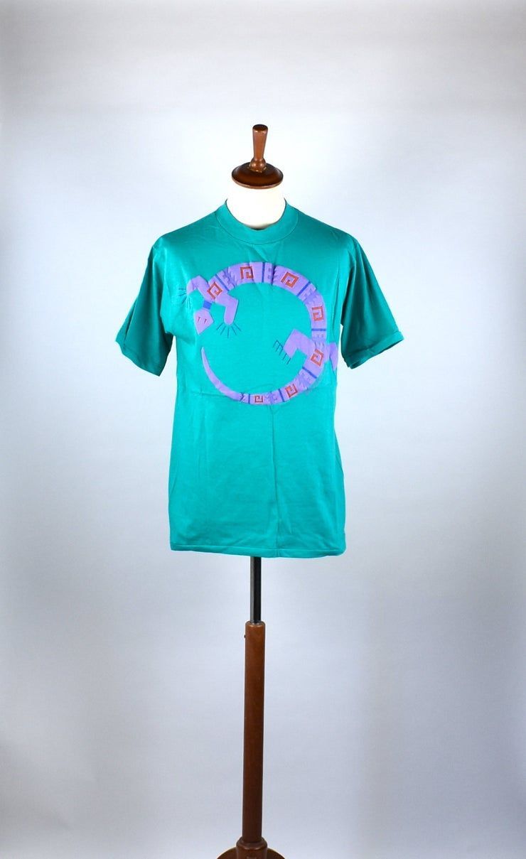 1988 Purple Lizard Totem Shirt