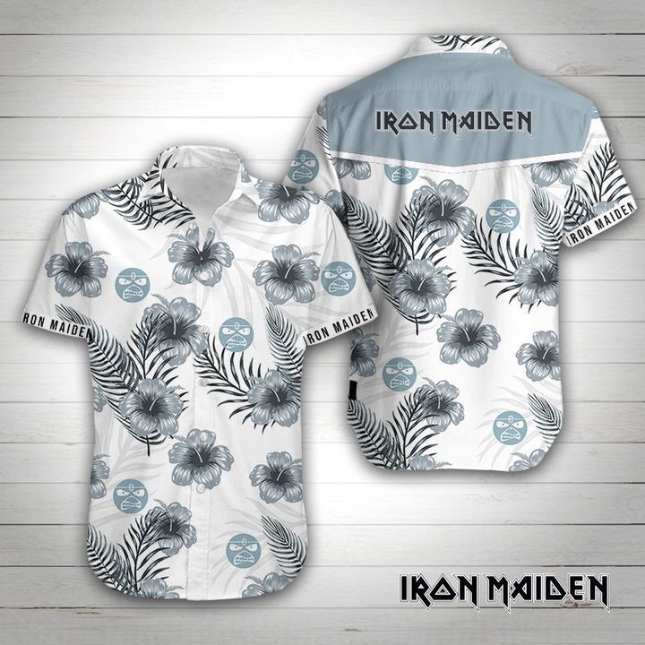 Iron Maiden Band Hawaii Shirt Ha15489