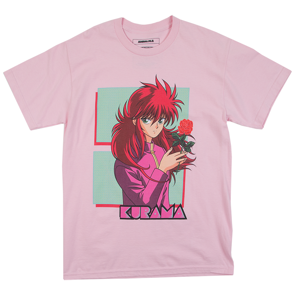 Yu Yu Hakusho Kurama Pink Tee