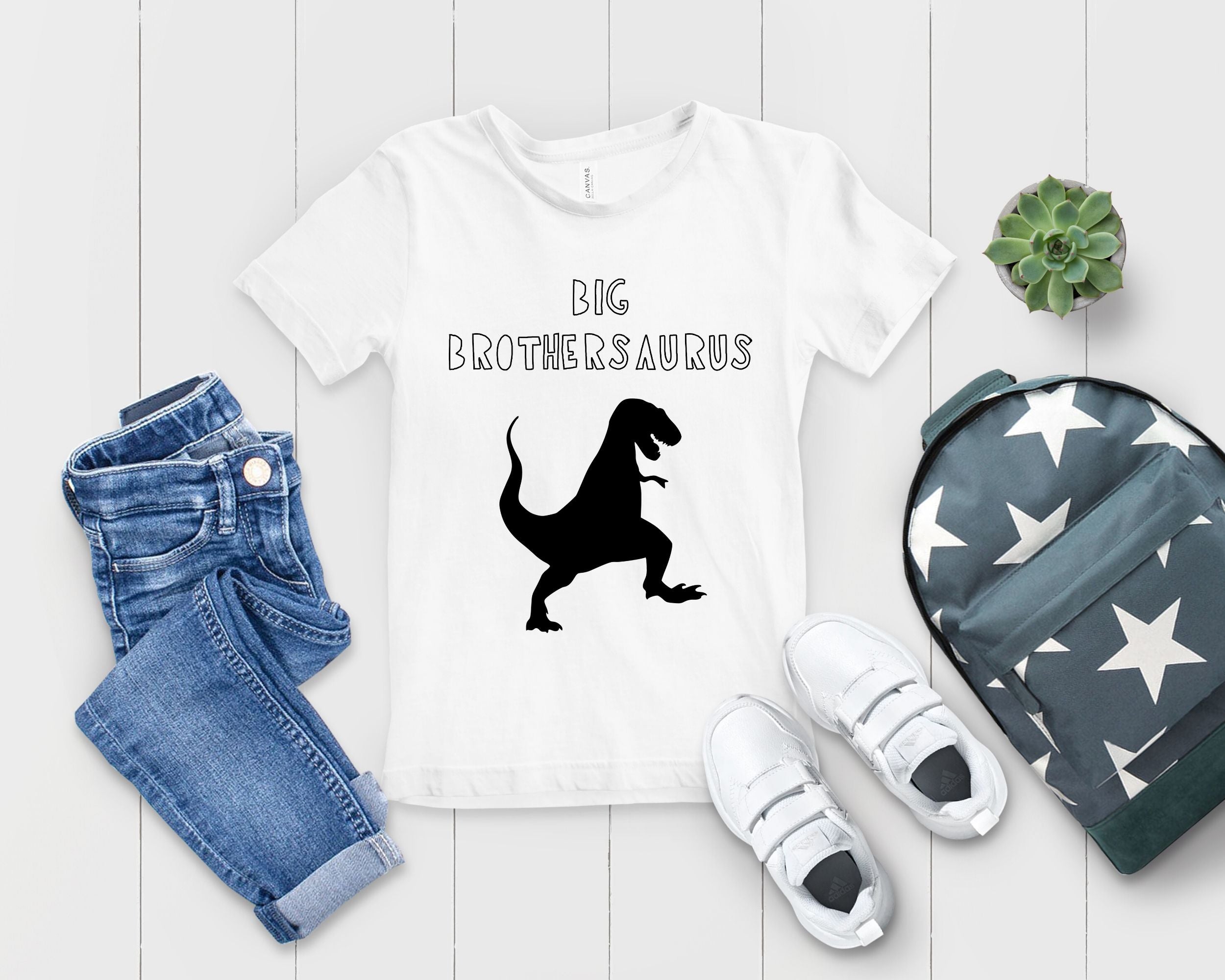 Big Brothersaurus Pregnancy Announcement Big Cousin Shirt