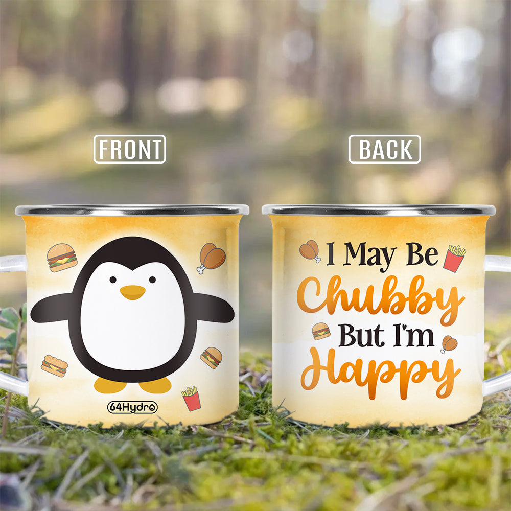 Penguin I May Be Chubby But Im Happy Nqay2604006Y Campfire Mug