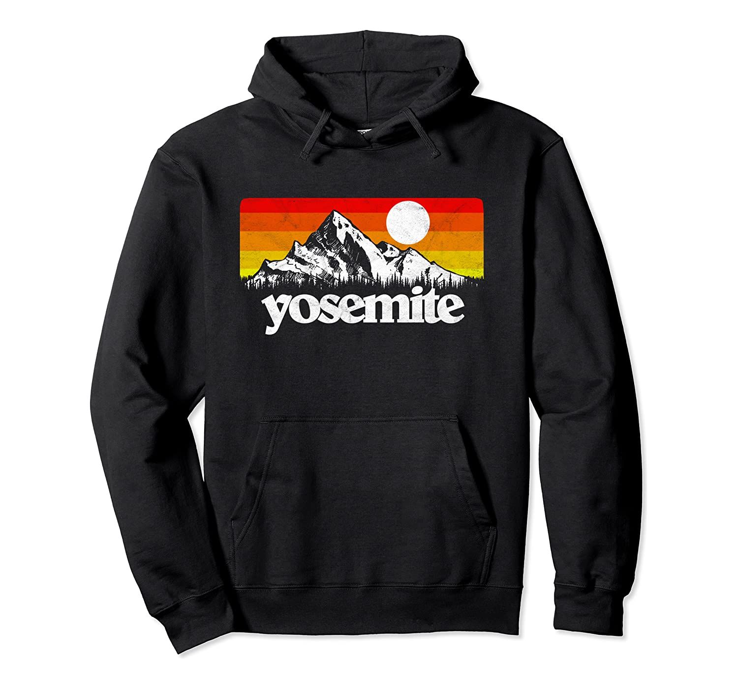 Vintage Yosemite National Park Retro Mountains Hoodie, T-Shirt, Sweatshirt