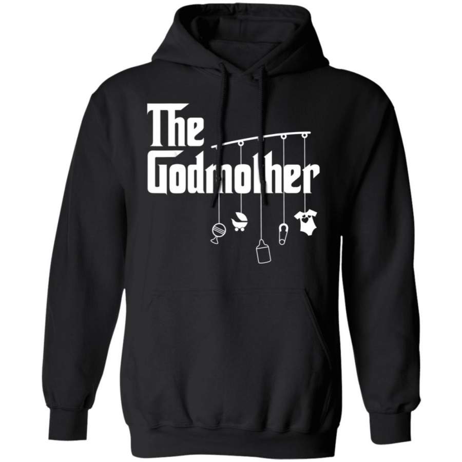 The Godmother of New Baby Funny Pun Gift Hoodie