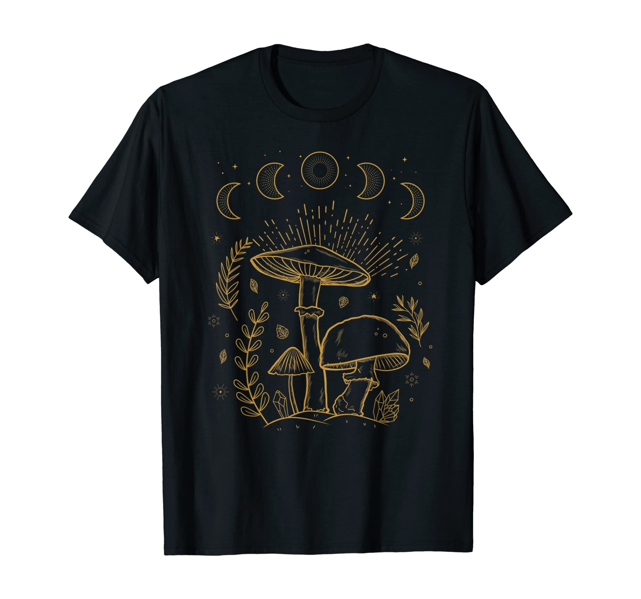 Goblincore Aesthetic Dark Academia Cottagecore Mushroom T-Shirt