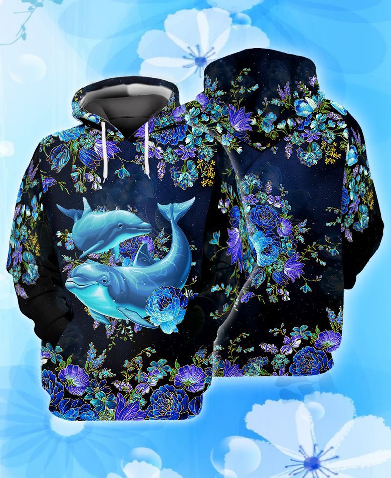 Dolphin 3D All Over Printed Shirts – 19Kkanm