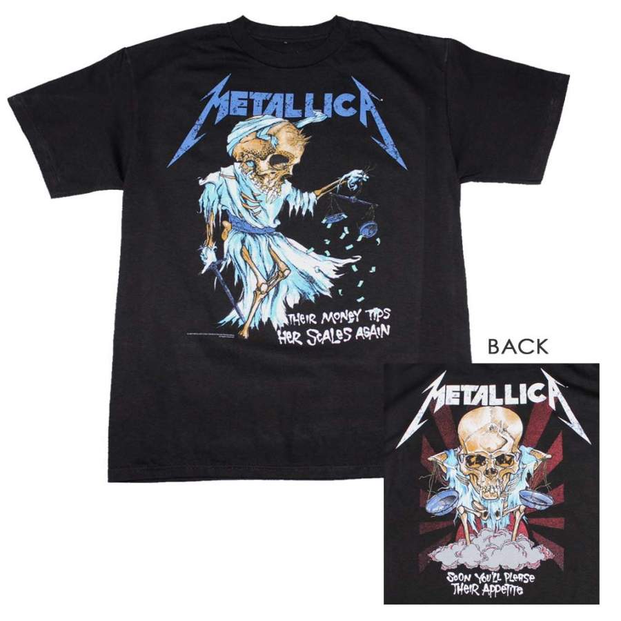 Metallica Doris Mens T Shirt – Rock Band Merch