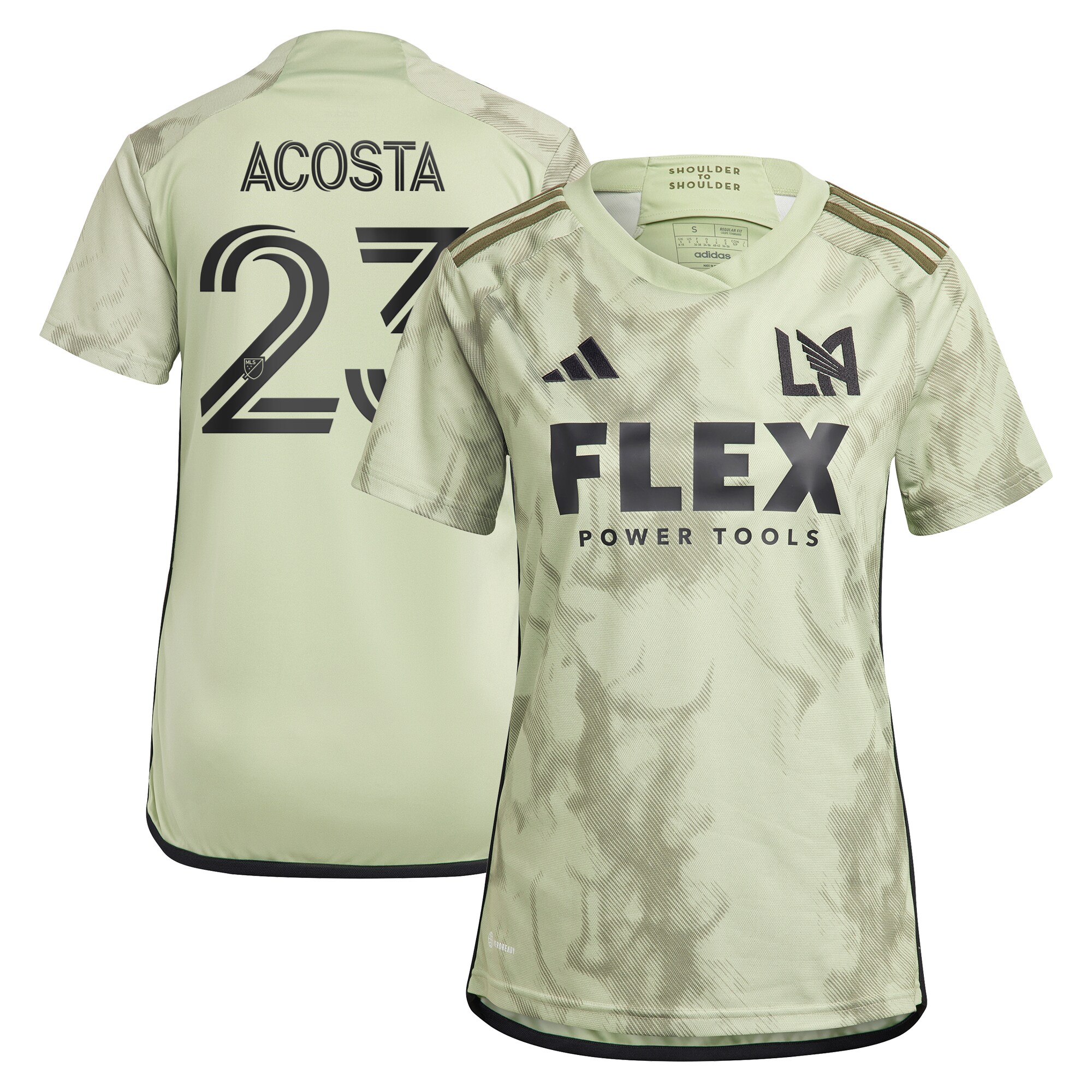 Kellyn Acosta LAFC Women's 2023 Smokescreen Replica Player Jersey – Green