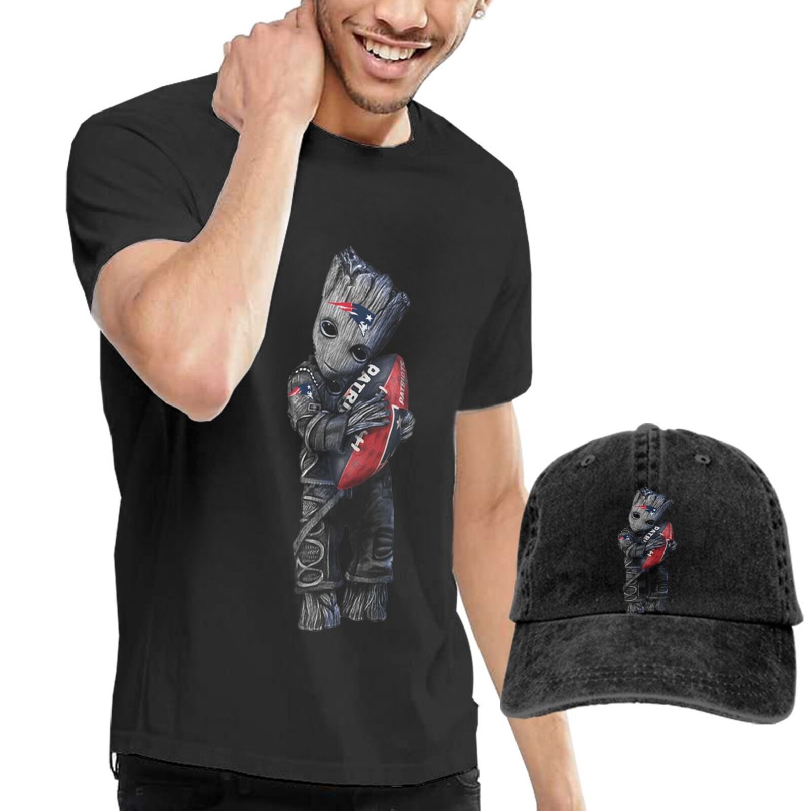 New England Patriots Men’s t-shirt and hats