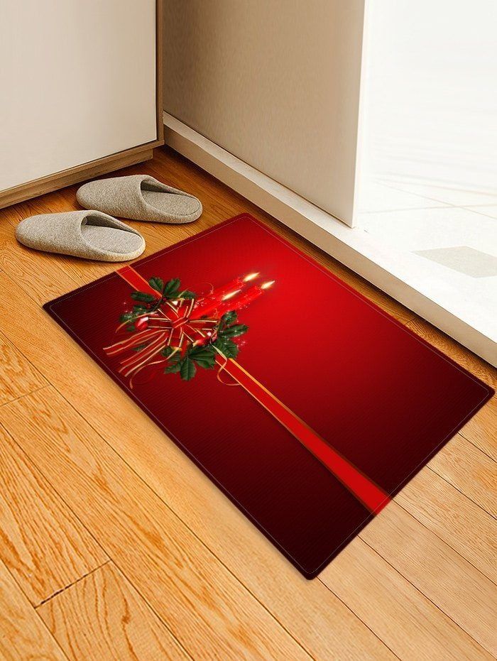 Christmas Candle Clh091043D Doormat