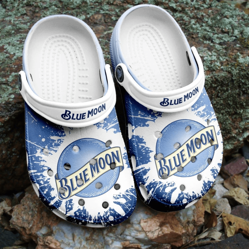 Blue Moon Beer Adults Crocs Clogs Crocband Shoes Comfortable For Men Women