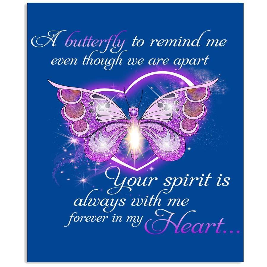 Your Spitit Is Always Inside My Heart Husband Custom Design For Family ...