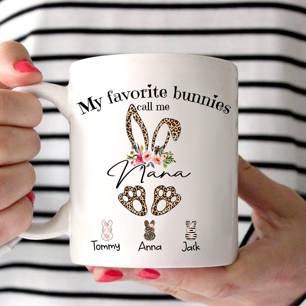 Nana Bunny – Art | Personalized Mug