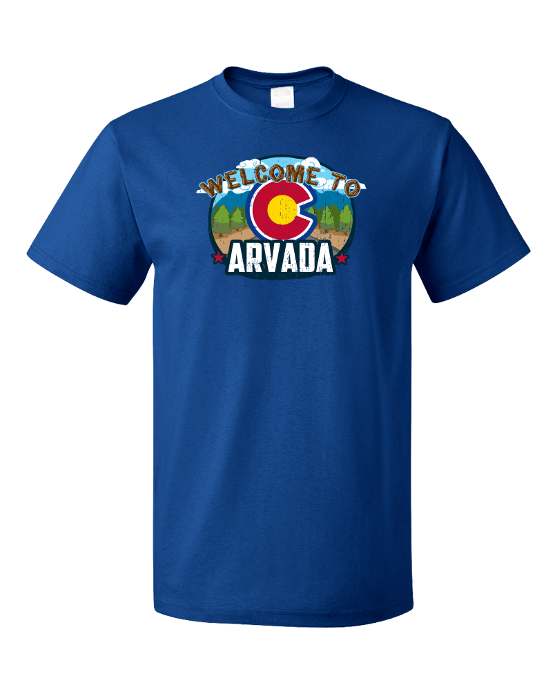 Welcome To Avarda, Colorado – Arvada Pride Denver Broncos T-Shirt