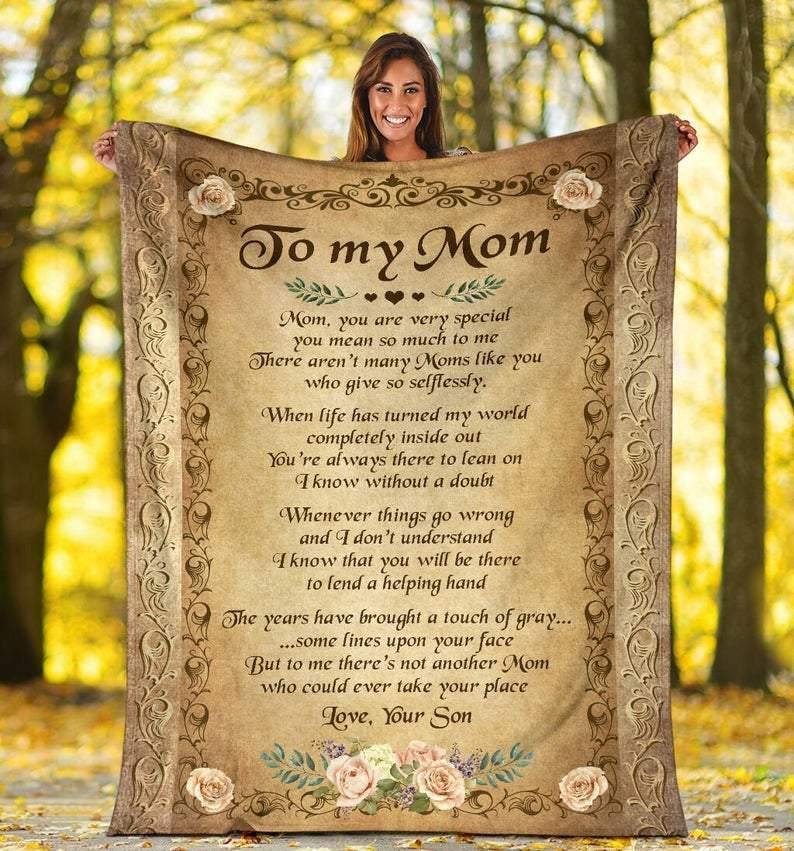 To My Mom You Are Very Special – Gift For Mom For Mother’S Day, Unique Gifts Home Decor Gift For Family – Sherpa Blanket Fleece Blanket