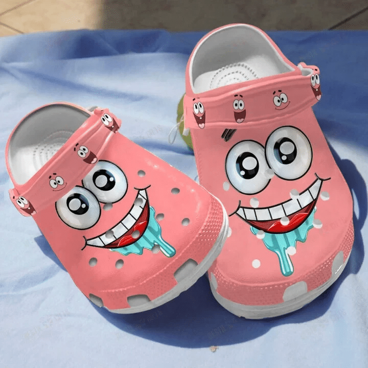 Pink Patrick Star Sp*Ngebob Clogs Shoes