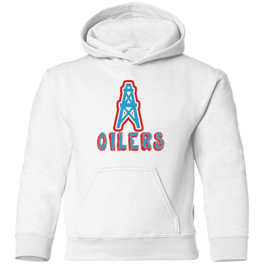 AGR Houston Oilers Toddler Pullover Hoodie