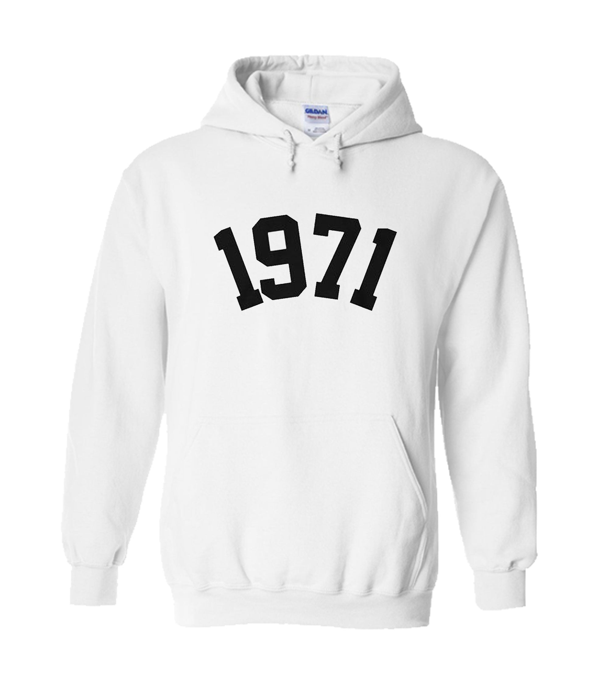 1971 Birthday Year Number Unisex Hoodie