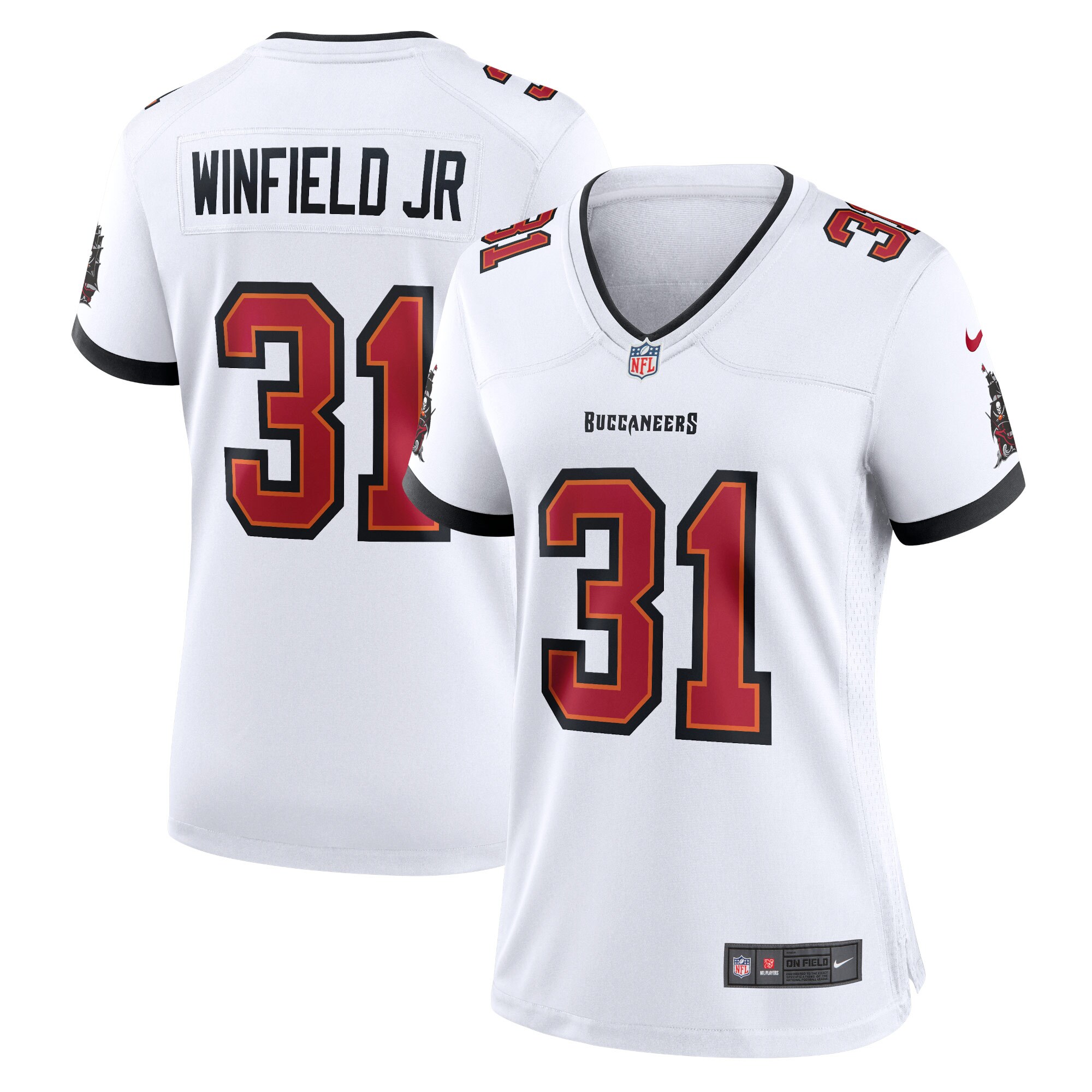 Women’s Tampa Bay Buccaneers Antoine Winfield Jr. White Game Jersey