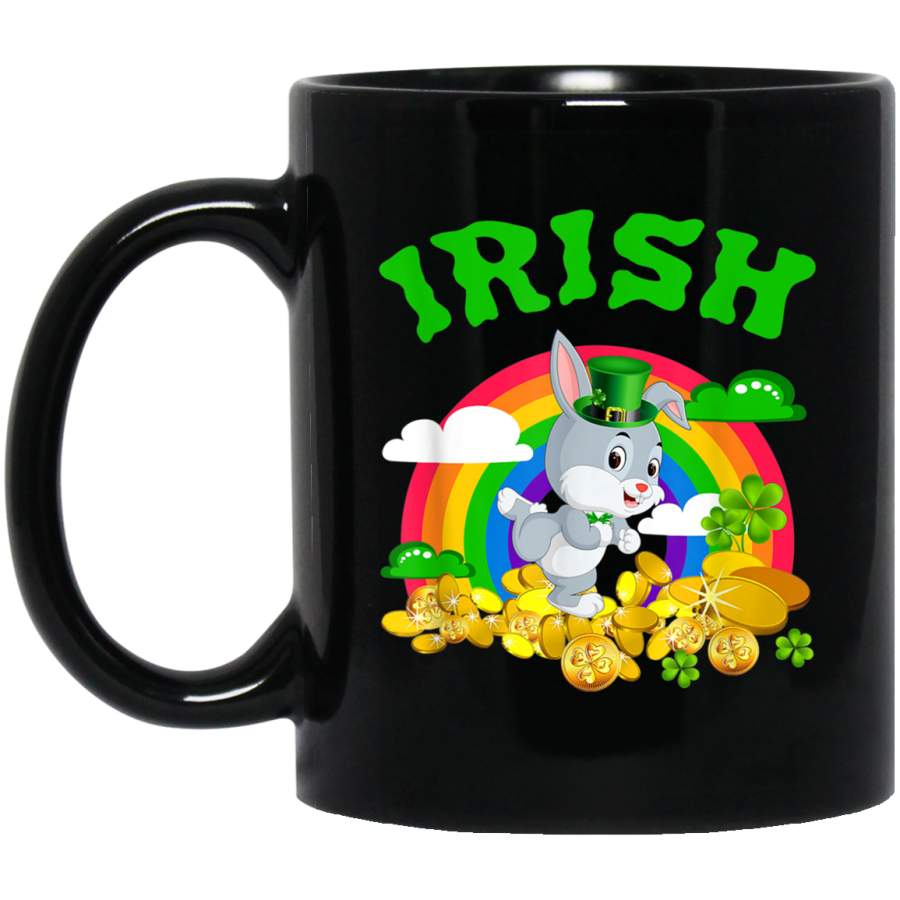 Irish Rabbit Funny St Patricks Day Leprechaun Mug