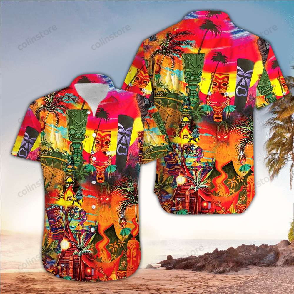 Tiki Aloha Hawaii Shirt For Ha71126