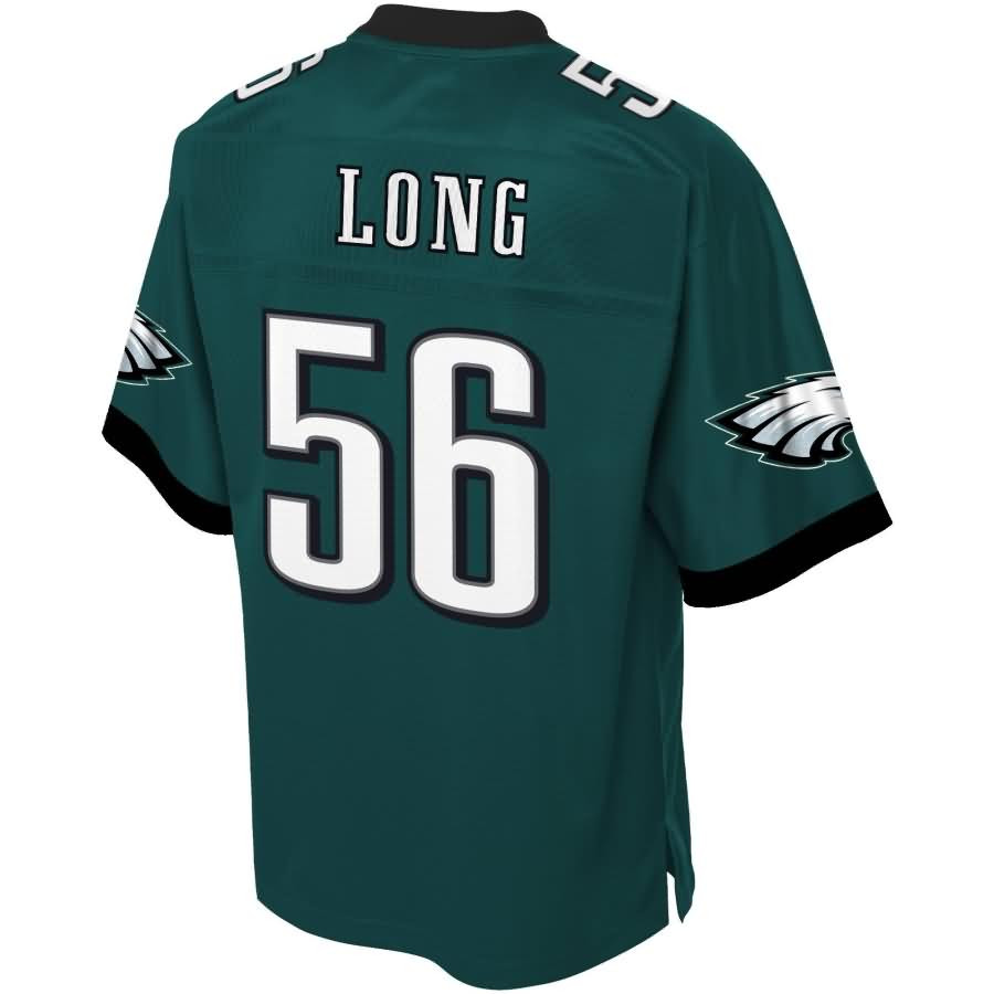 Chris Long Philadelphia Eagles NFL Pro Line Youth Team Color Player Jersey – Midnight Green