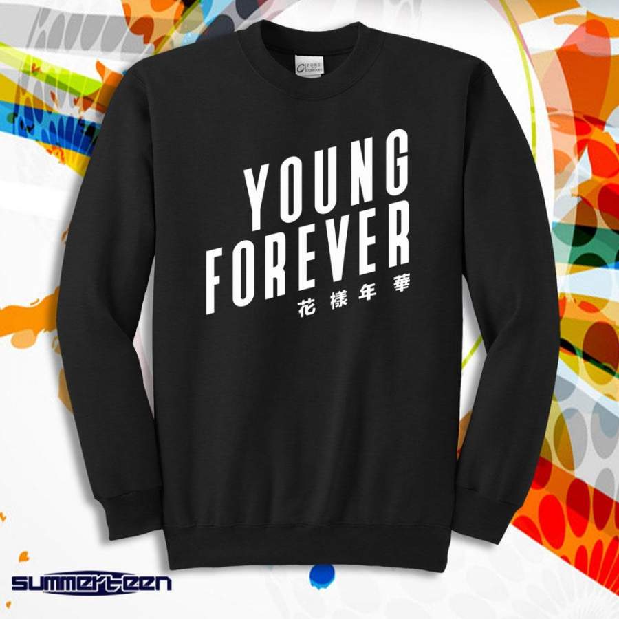 Young Forever Bts Kpop 1 Men’S Sweatshirt