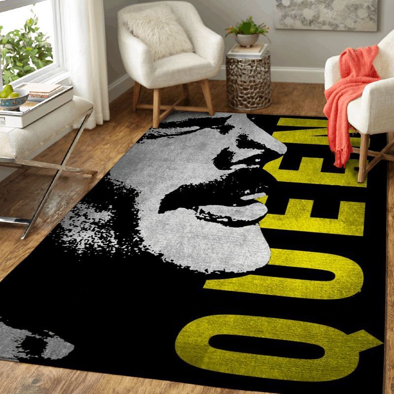 Freddie Mercury Singer 4 Area Rug Living Room And Bed Room Rug Gift Us Decor Vh3