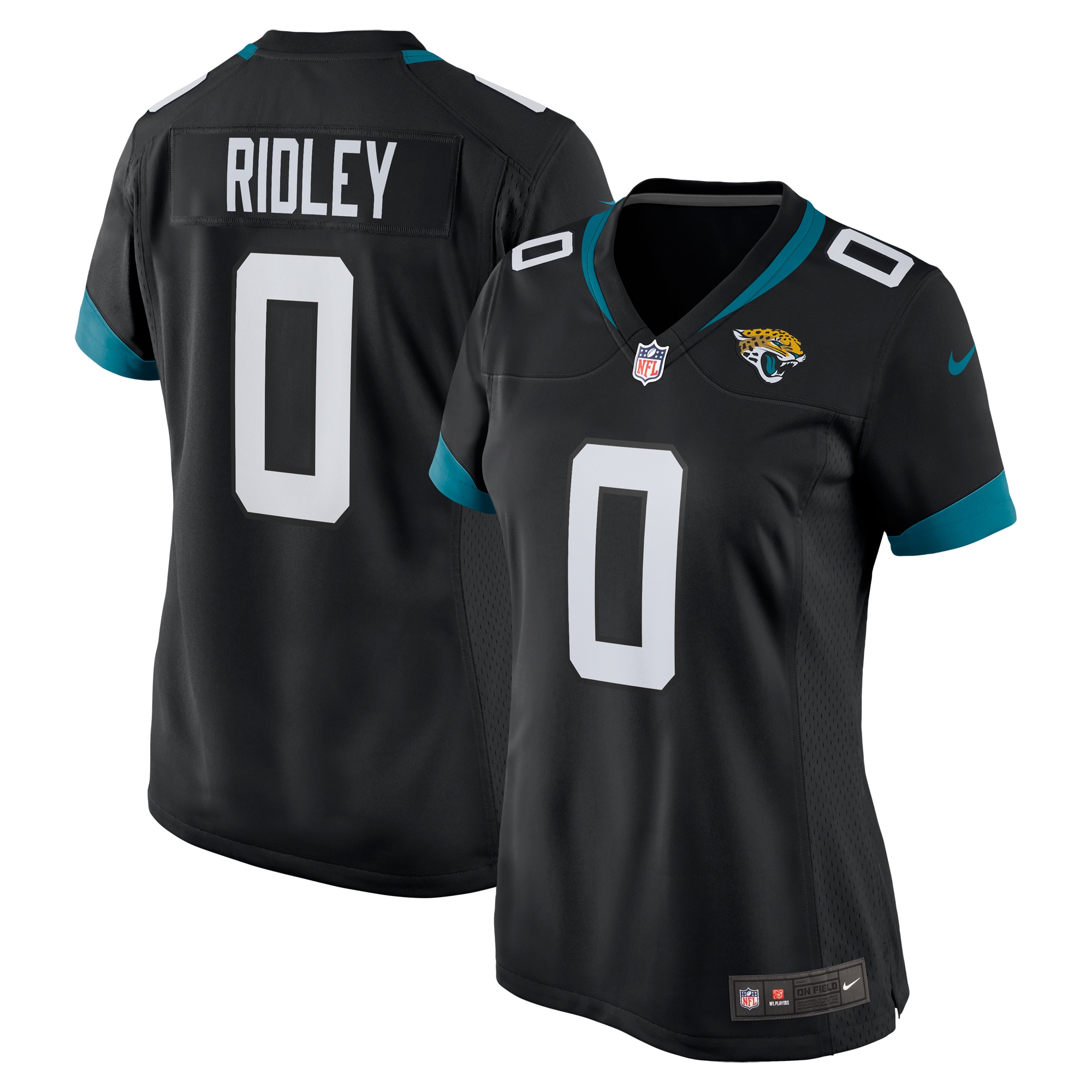 Women’s Jacksonville Jaguars Calvin Ridley Black Game Jersey