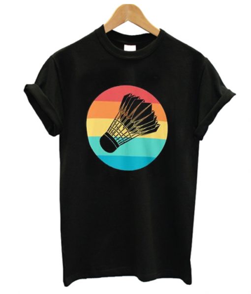 Badminton Retro Style RS T Shirt