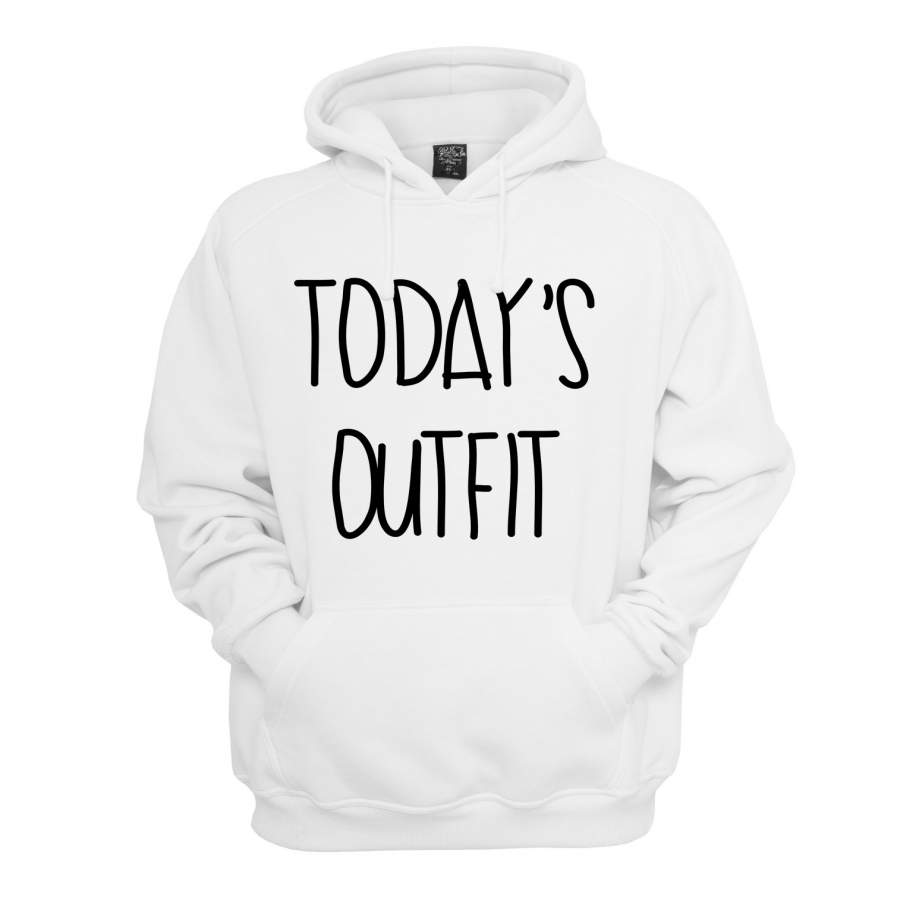 Today`s Outfit OOTD Unisex Pullover Hoodie