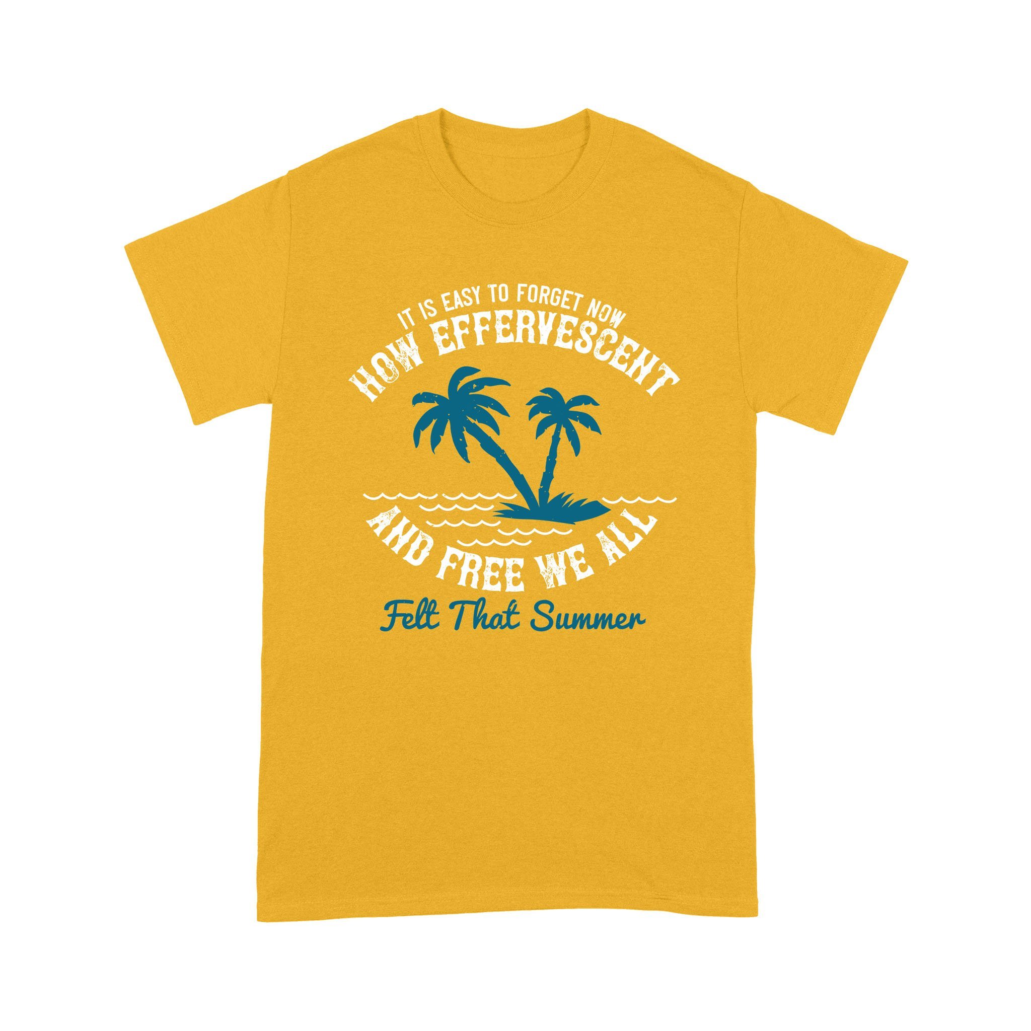 Cool Men’s Graphic T-Shirts, Personalized Father’s Day Gift For Husband, We All Felt That Summer Standard T-Shirt