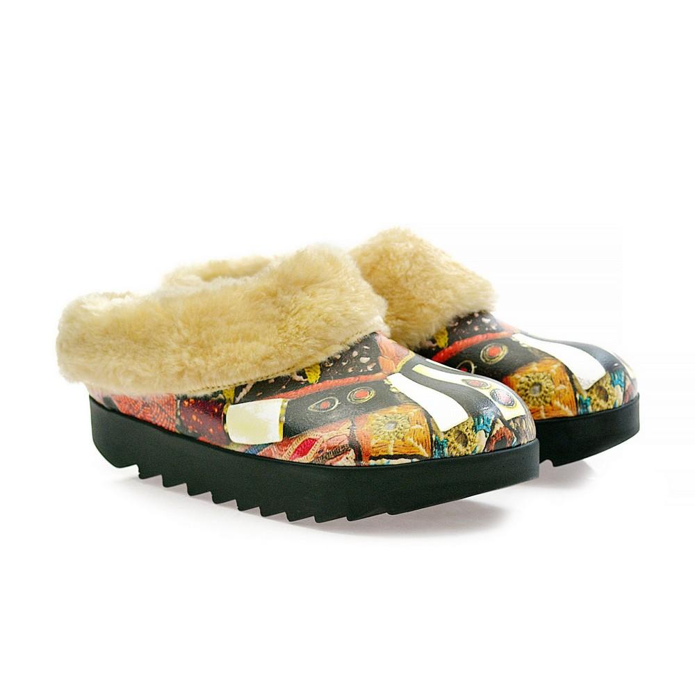 Authentic Shearling Home Shoes Alb106