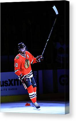 Los Angeles Kings V Chicago Blackhawks Jamie Squire Canvas Print