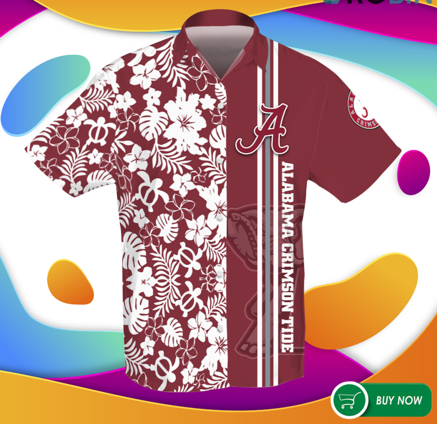 Alabama Crimson Tide 3D Hawaiian Shirt