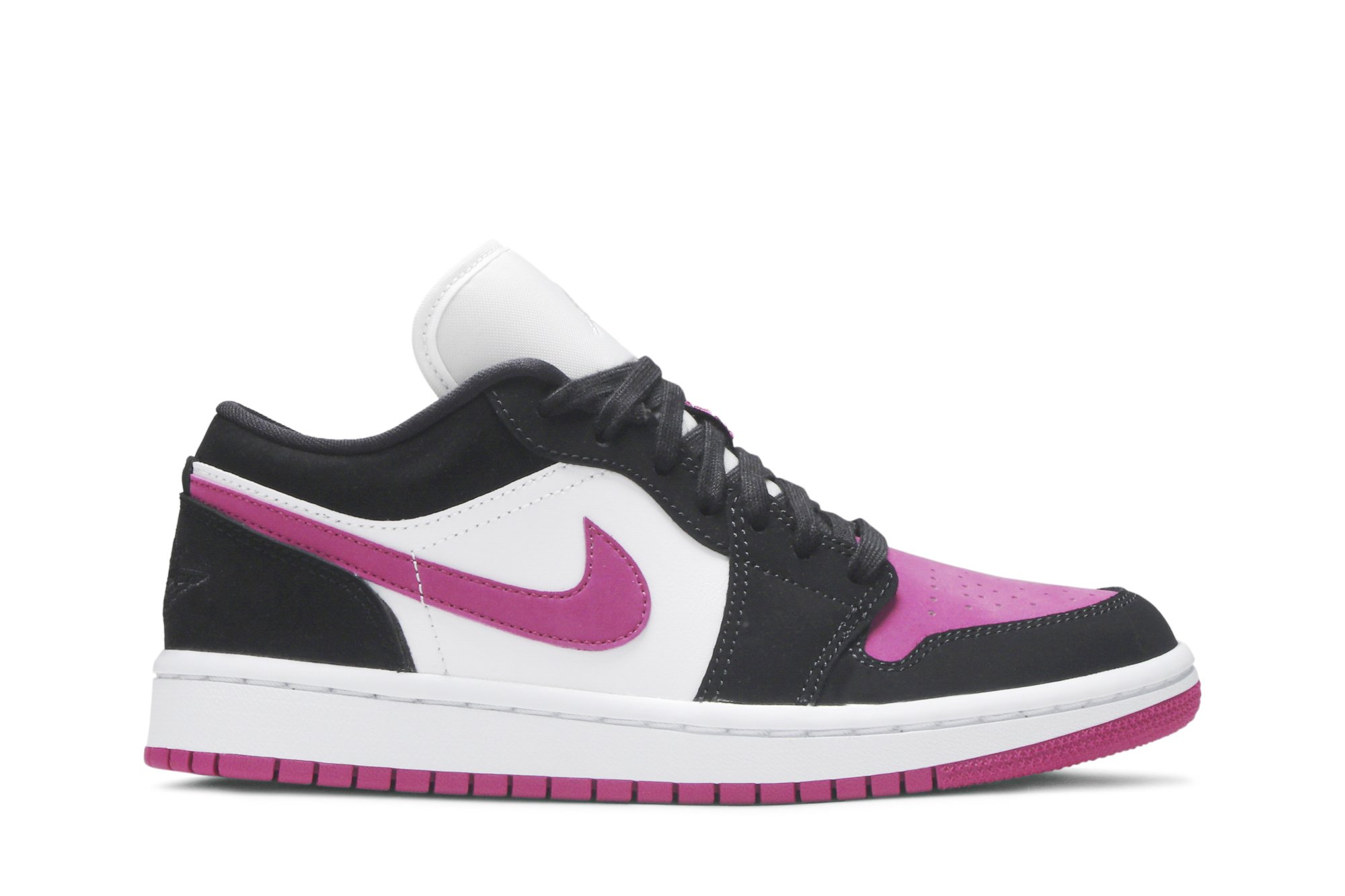 Jordan 1 Low Black Cactus Flower Women 602657