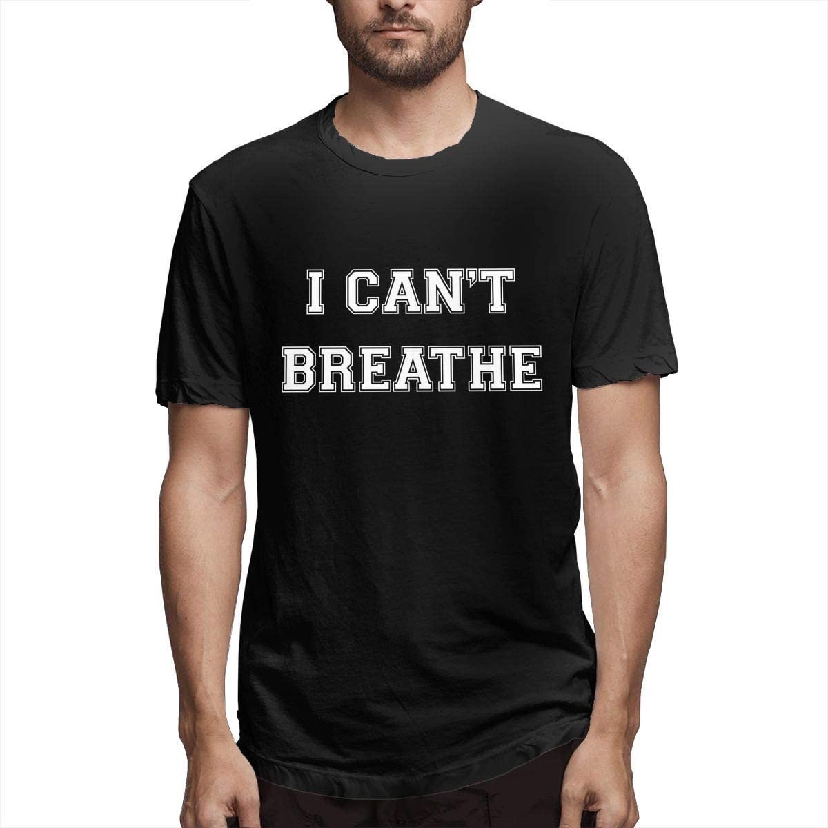 I Cant Breathe Black Lives Matter T-Shirts Message Tees For Men