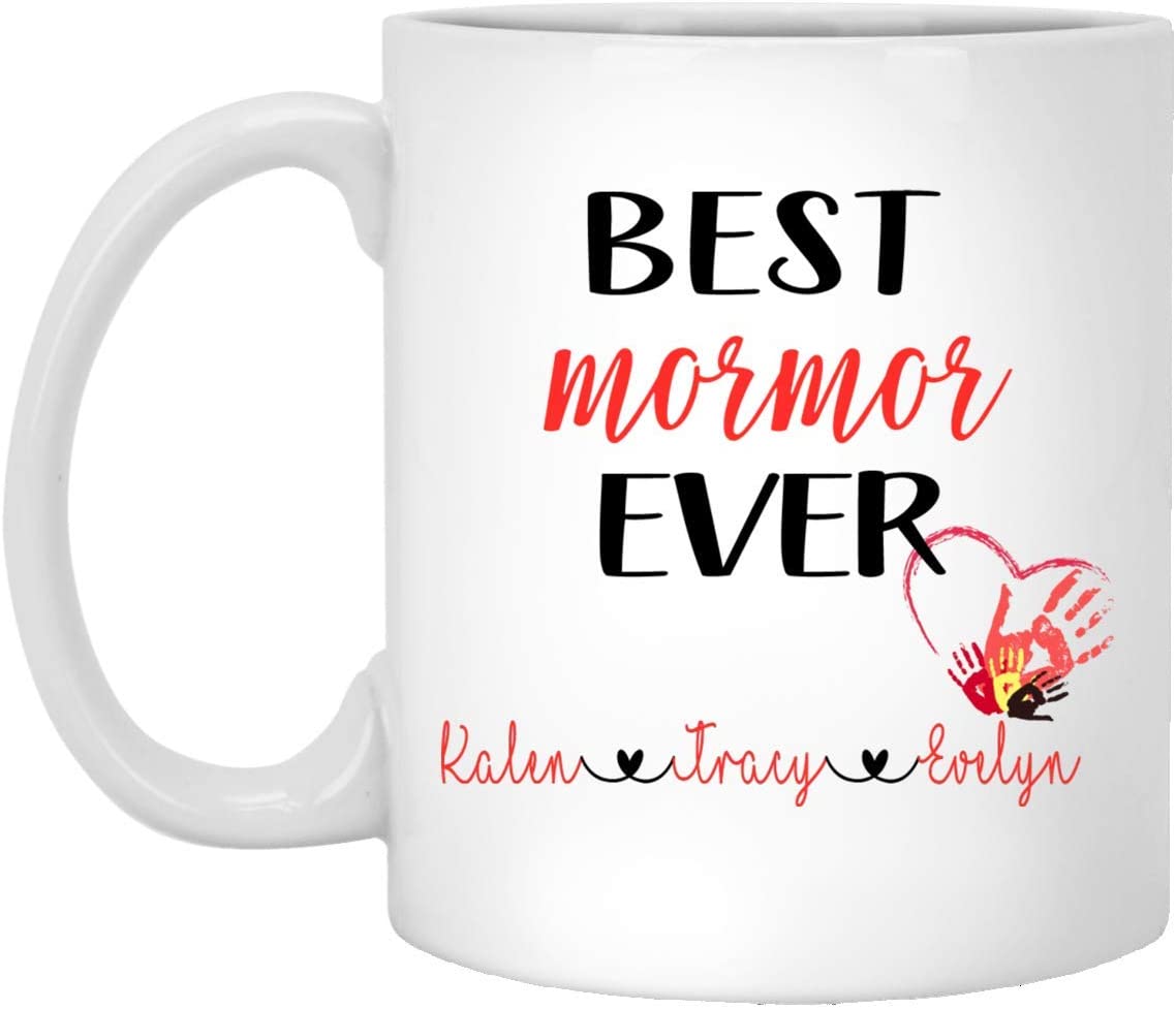 Best Mormor Ever Coffee Mug – Personalized Mug – Father’S Day Gift – Gift For Mormor – Fathers Day Mug – Mormor Coffee Cup – Mormor Coffee Mug 11Oz