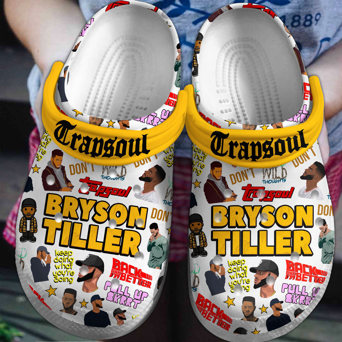 Bryson Tiller Crocss Clogs For Men Women And Kid J92Kjias