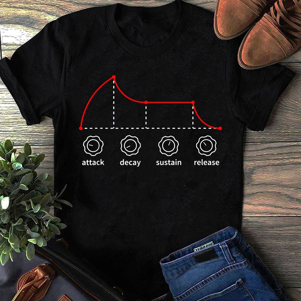 Wave Chart Synthesizer Gift Standard/Premium T-Shirt