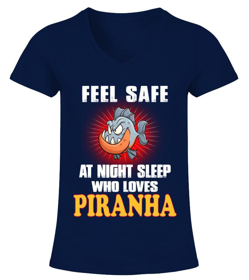 Piranha Animals Lover T Shirts C-M8Izn