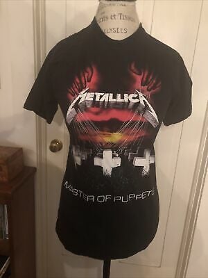 Tultex Vintage Metallica Master Of Puppets  Graphic T Shirt Unisex 2082