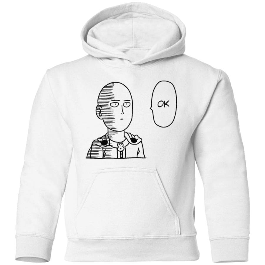 AGR One Punch Man OPM – Saitama Ok Toddler Pullover Hoodie