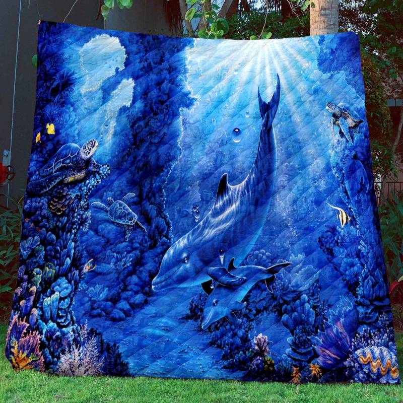 Dolphin JFJ4849 Quilt