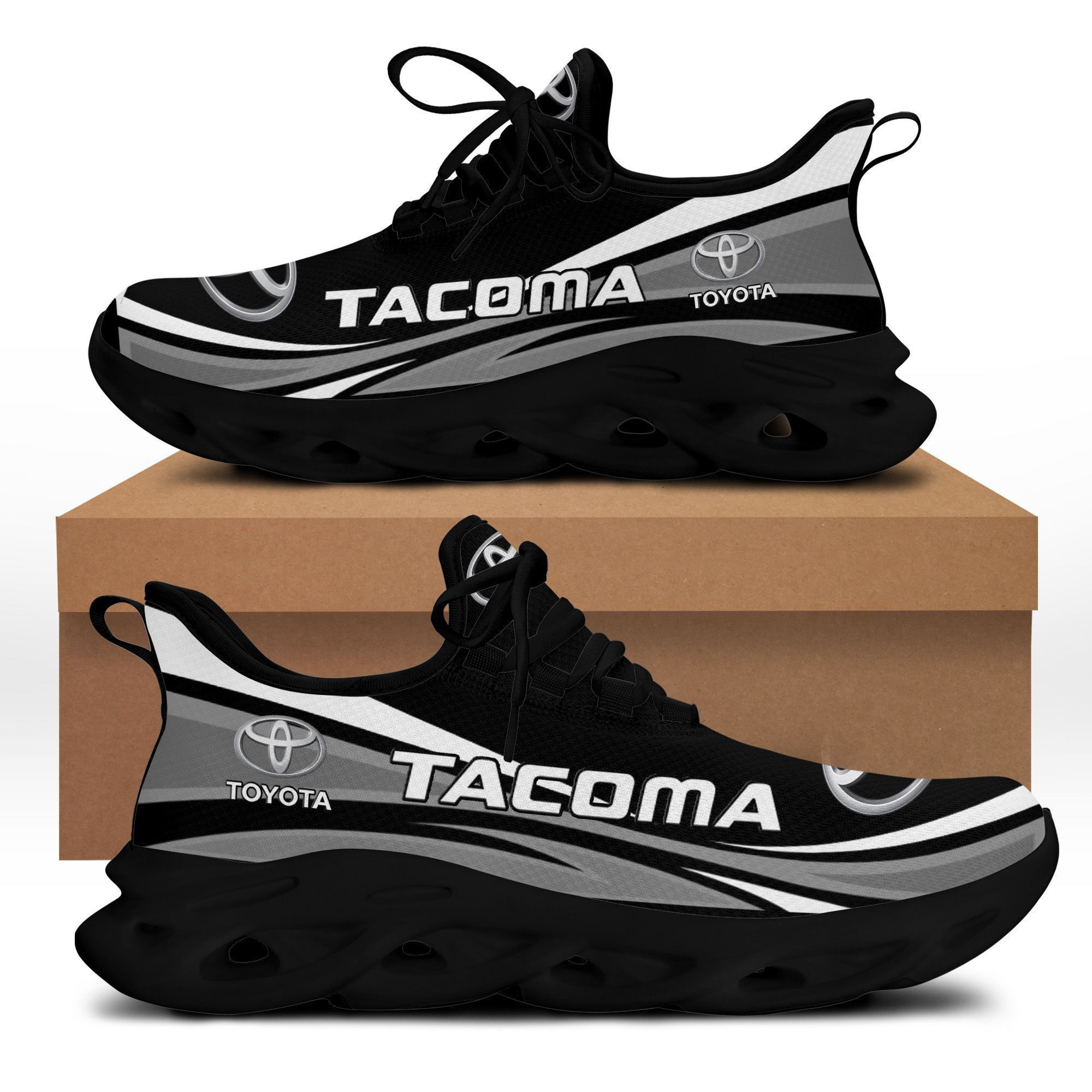 Toyota Tacoma Running Shoes Ver 8 (Black)