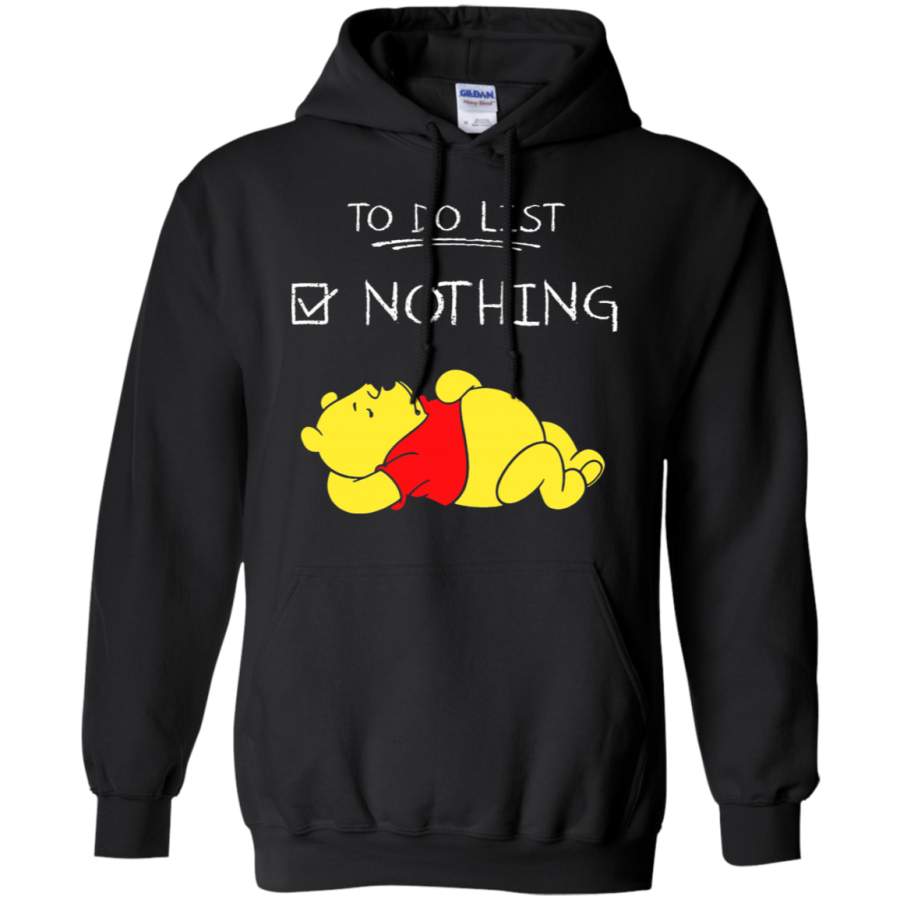 AGR To Do List Nothing Winnie The Pooh Hoodie